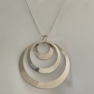 Fashion Necklace and Circular Pendant